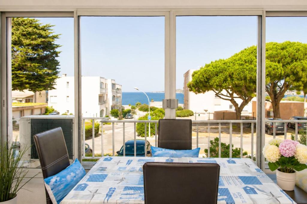 Le Diamant bleu vue mer six fours les plages - 3