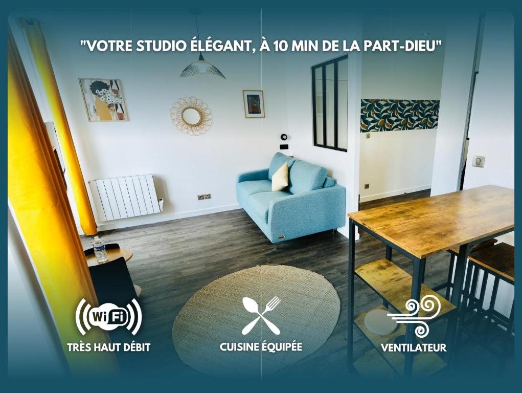 Atelier Cosy Félix à 10 minutes de la Gare - 1