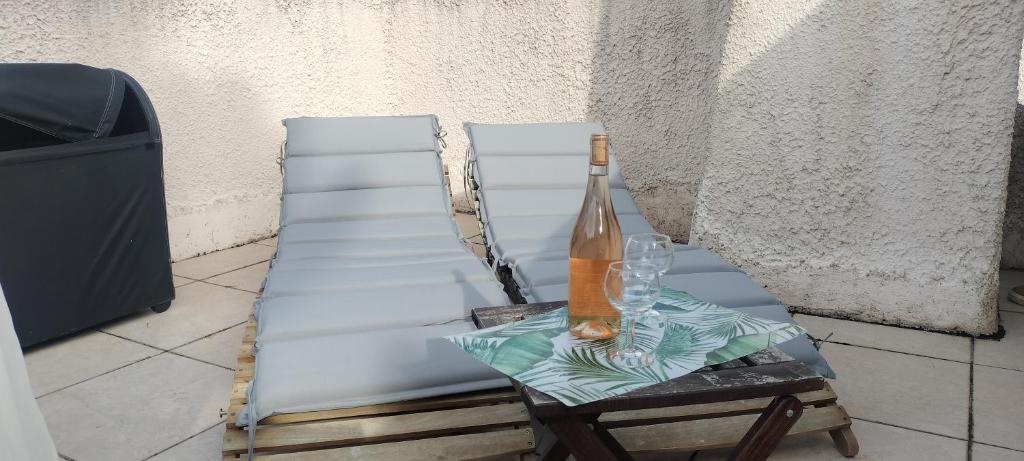 Maisonnette au pied du Mont Ventoux dans hameau naturiste - 5