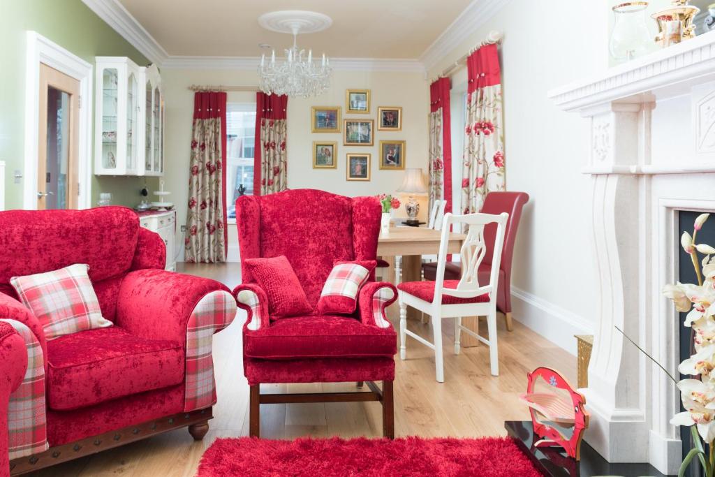 Ashbrook House B&B ラウンジ