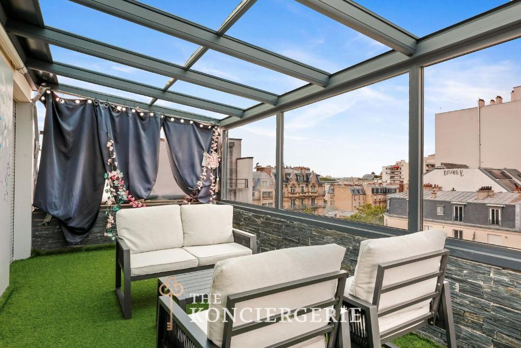 Penthouse de 210m2 comprenant 3 chambres à Paris avec Terrasse et Véranda avec climatisation - 3