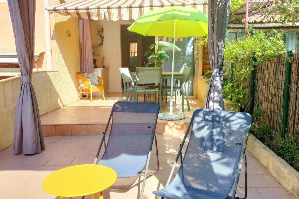 Studio rénové avec terrasses et parking - 1