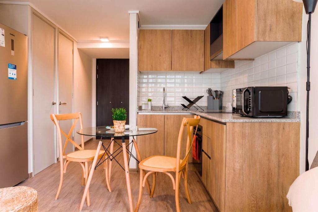 Chic Las Condes 1BR1BA Pool & Gym for 3 Guests - 3
