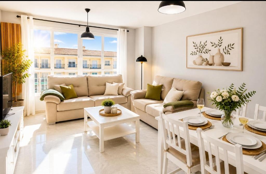 Apartamento, piscina, wifi 5G, patio privado, parking, sol, 300 metros de la playa VFT MA 75455 - 1