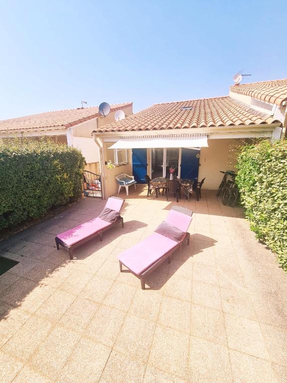 "Perle marines" maison sans vis à vis 200m plage 2 chambres climatisées Piscine dans la residence - 3