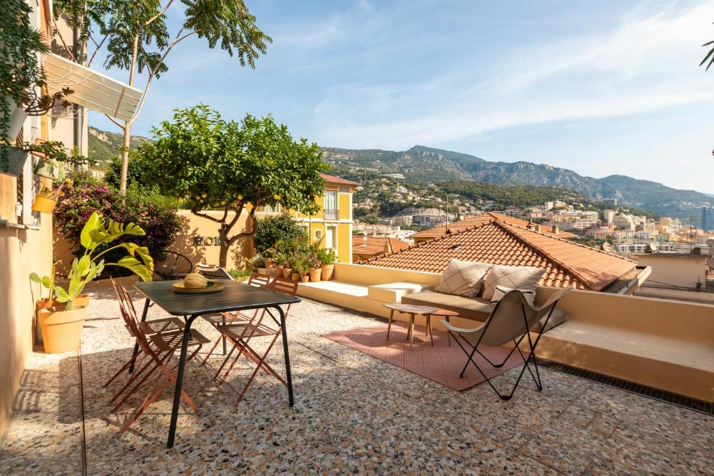 Le Lemon Tree - Terrasse avec vue sur Monaco - 1