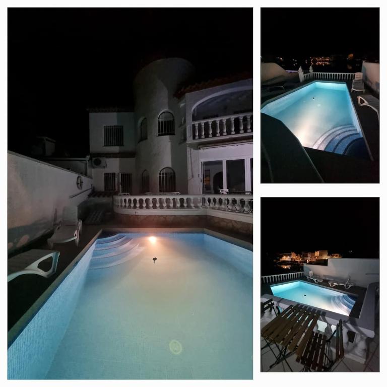 Maison en bord de canal avec piscine privée et amarre privée - 2
