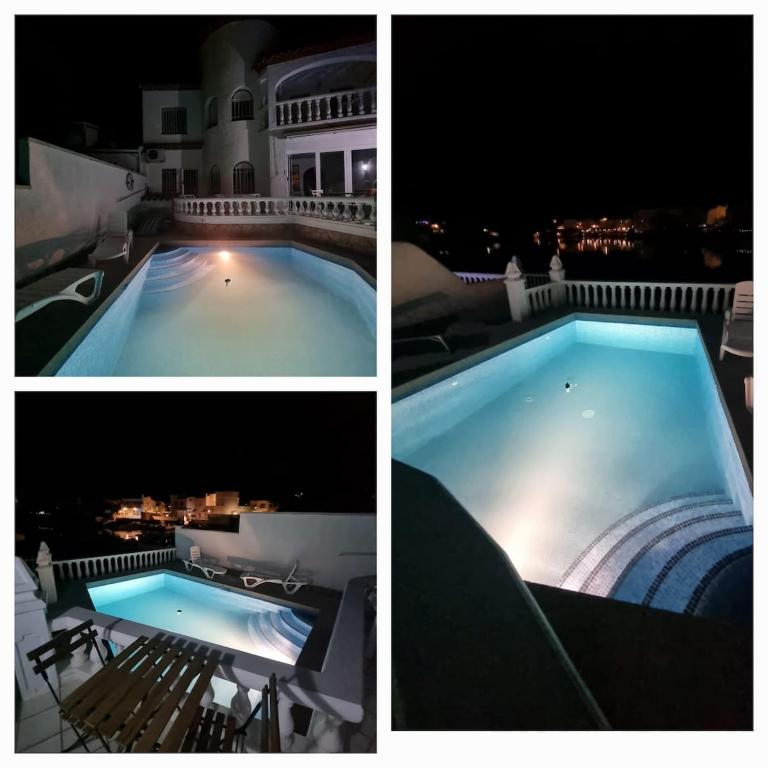Maison en bord de canal avec piscine privée et amarre privée - 5