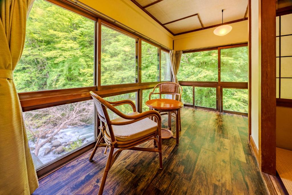 View, Tounosawa Ichinoyu Honkan Hotel in Hakone