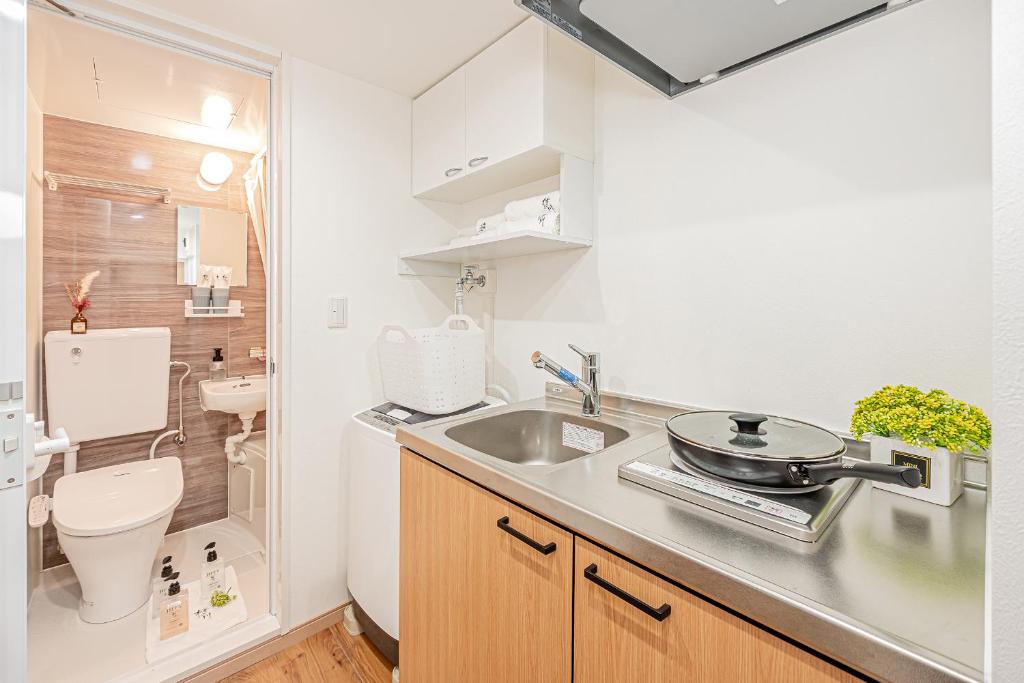 桜の川 步行2分 駒込站 山手线 南北线 2-4人 日式公寓丨2-Min Walk to Komagome Station Yamanote Line Namboku Line 2-4 Guests