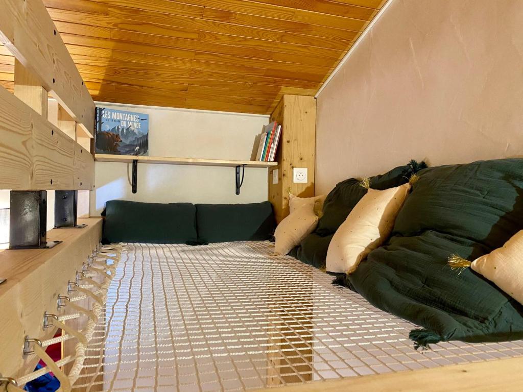 Duplex chaleureux, 6 pers., vue pistes - 4