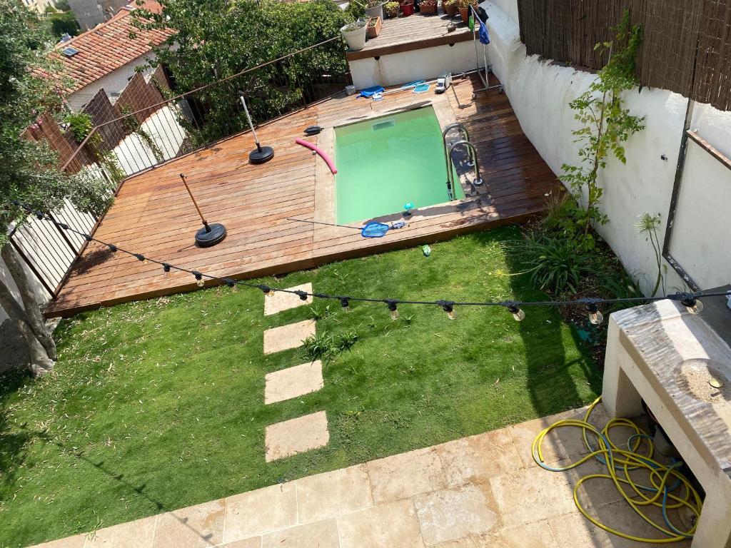 Maison 6 chambres avec piscine privée et vue panoramique- Marseille Vauvban - 4