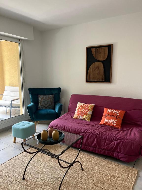 appartement T2 Aix en Provence parking gratuit terrasse calme commerces - 5