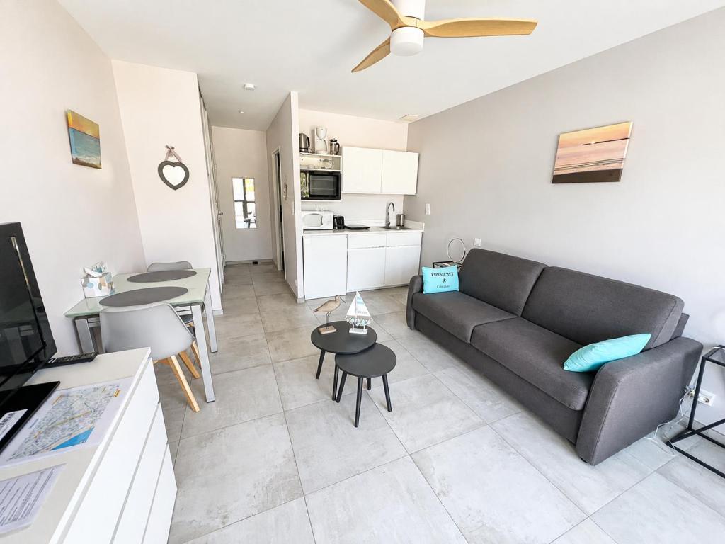 Studio rez-de-jardin la Baule proche centre Pornichet - 1