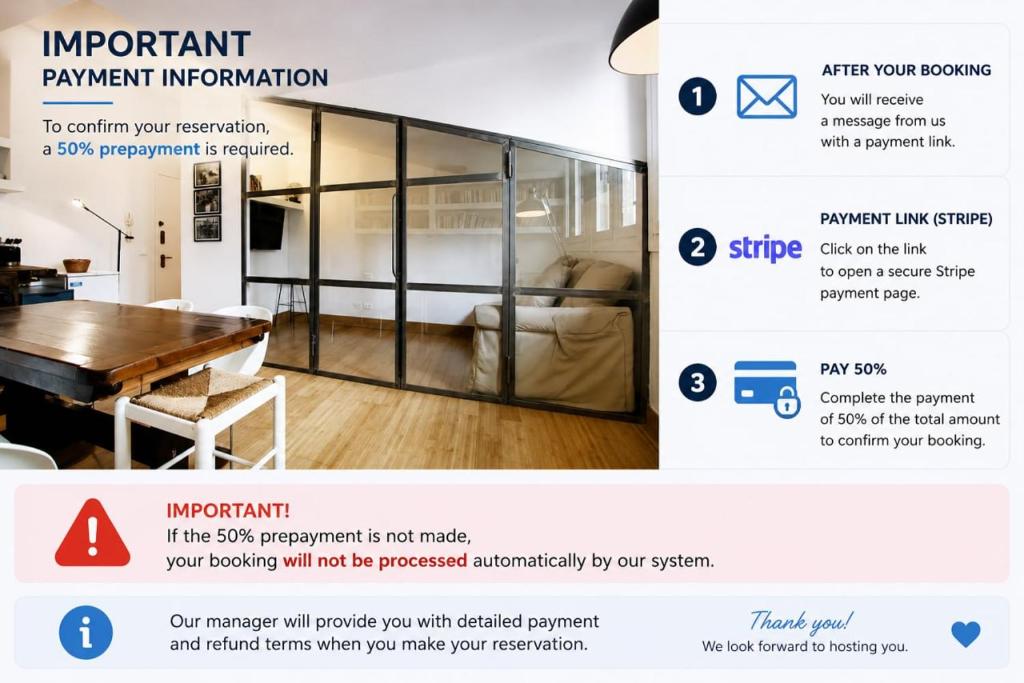 Stylish Paris Stay with Excellent Metro Access - 4