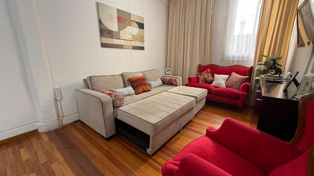 Apt Near Obelisco & Corrientes Avenue, Very Quiet - 2