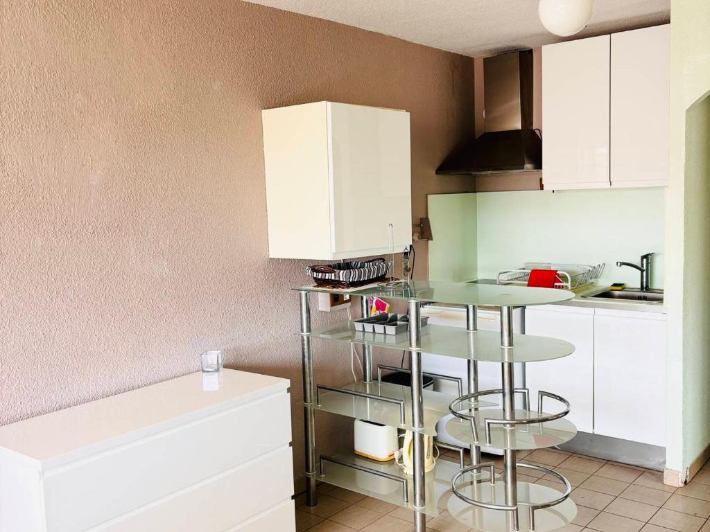 Studio cabine avec parking - 4 pers. - FR-1-472-224 - 4