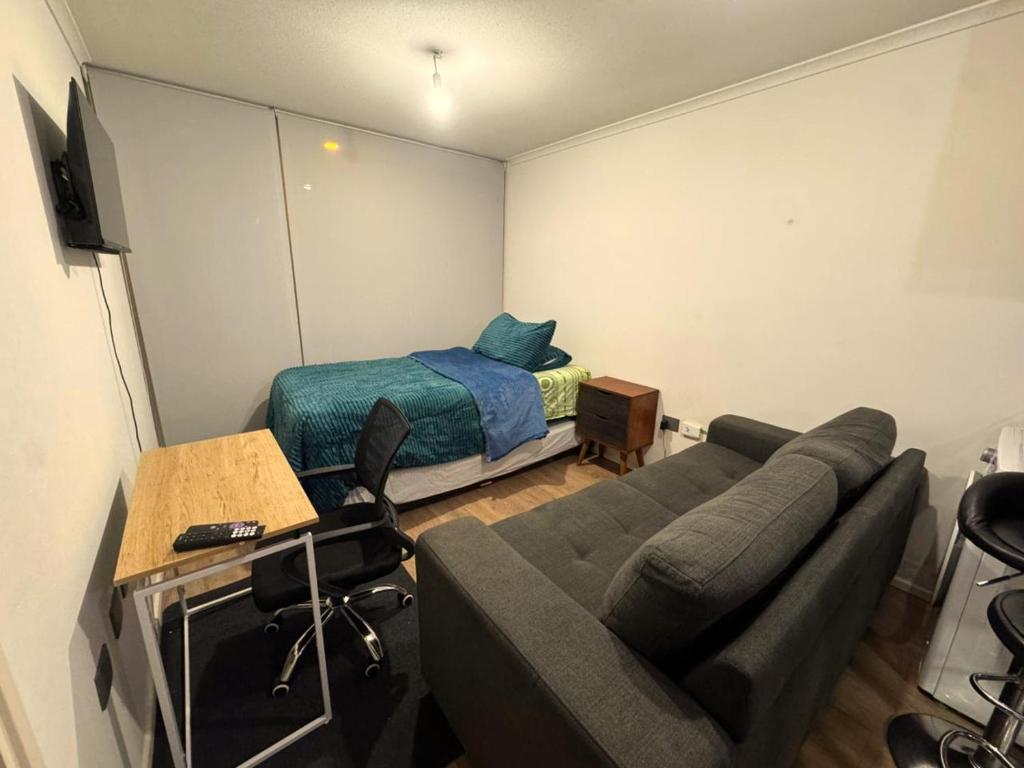 Cómodo Depto 3 camas, vista al estadio y estacionamiento gratis - 5