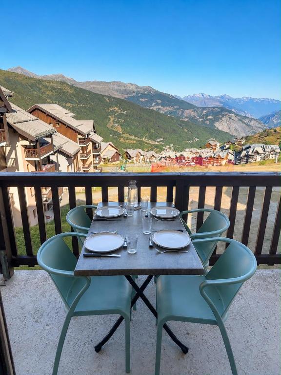 Les balcons de Valmi Pieds au piste Vue montagne - 1