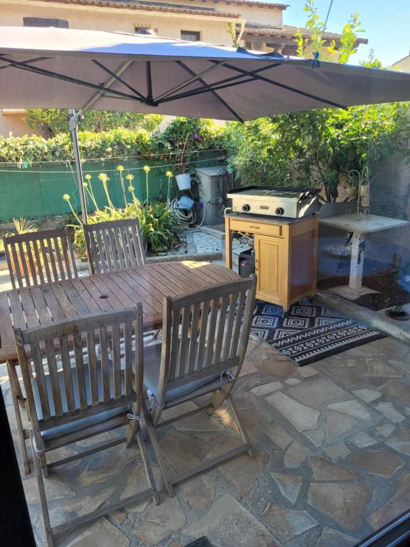 T3 70m2 rénové rdc, 50m plage,climatisé avec grd terrasse l'Argentiére - 5