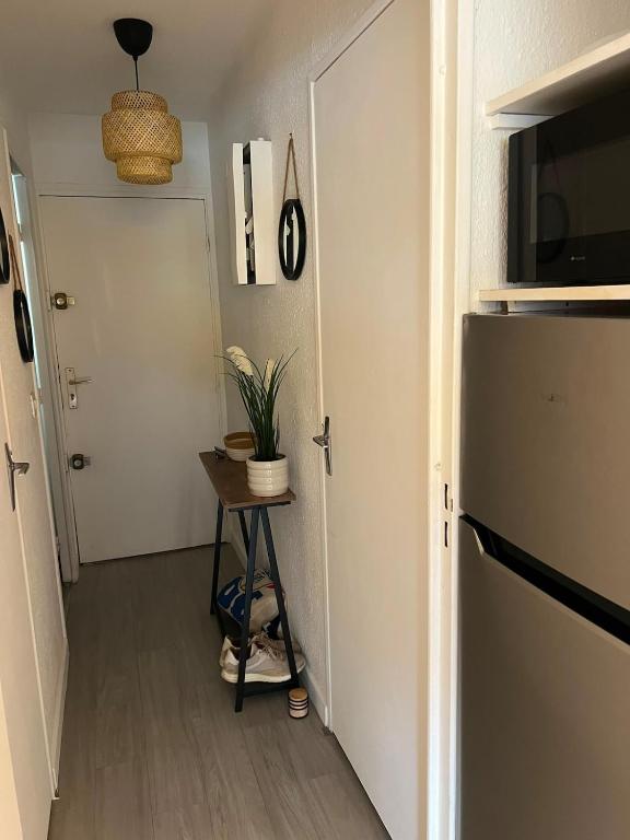 Two-room apartment with pool and private parking, view of Lake Ponant - 3
