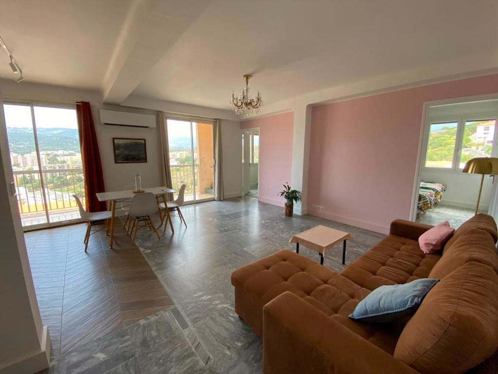 Ajaccio appartement de luxe deux chambres vue panoramique plage à pied - 4