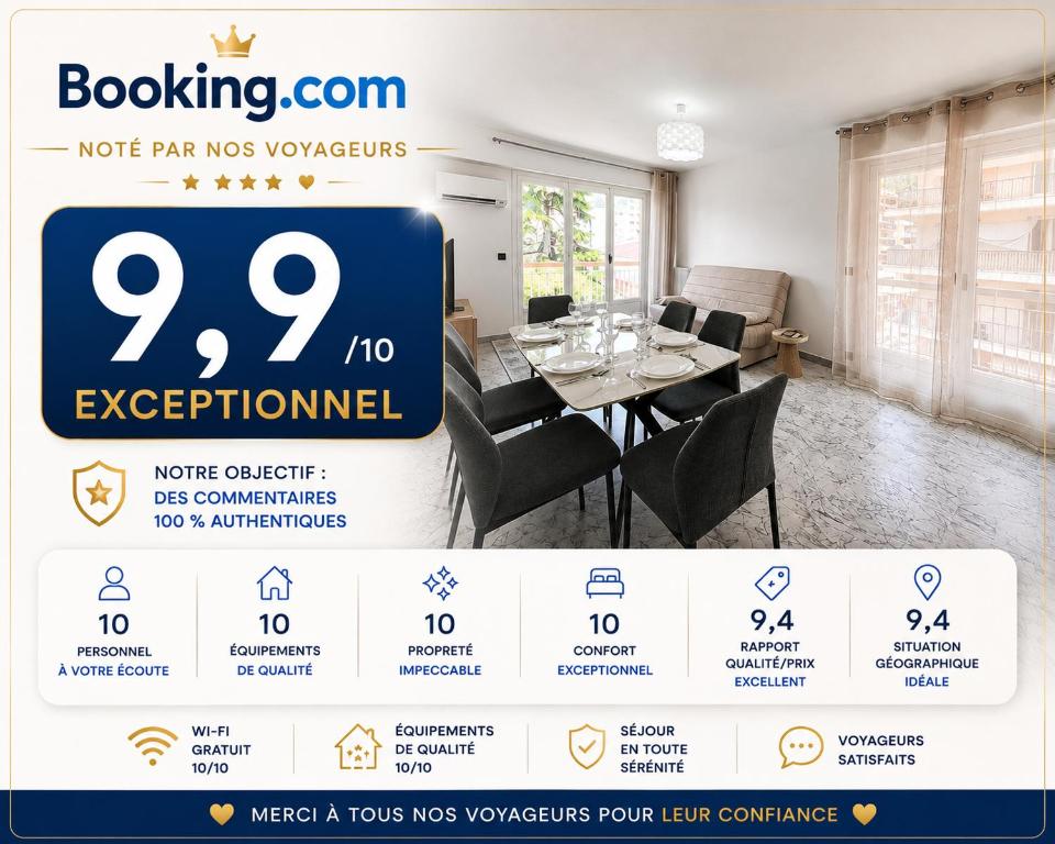 Appartement Familial T3 Terrasse, Clim & Parking Gratuit - 2