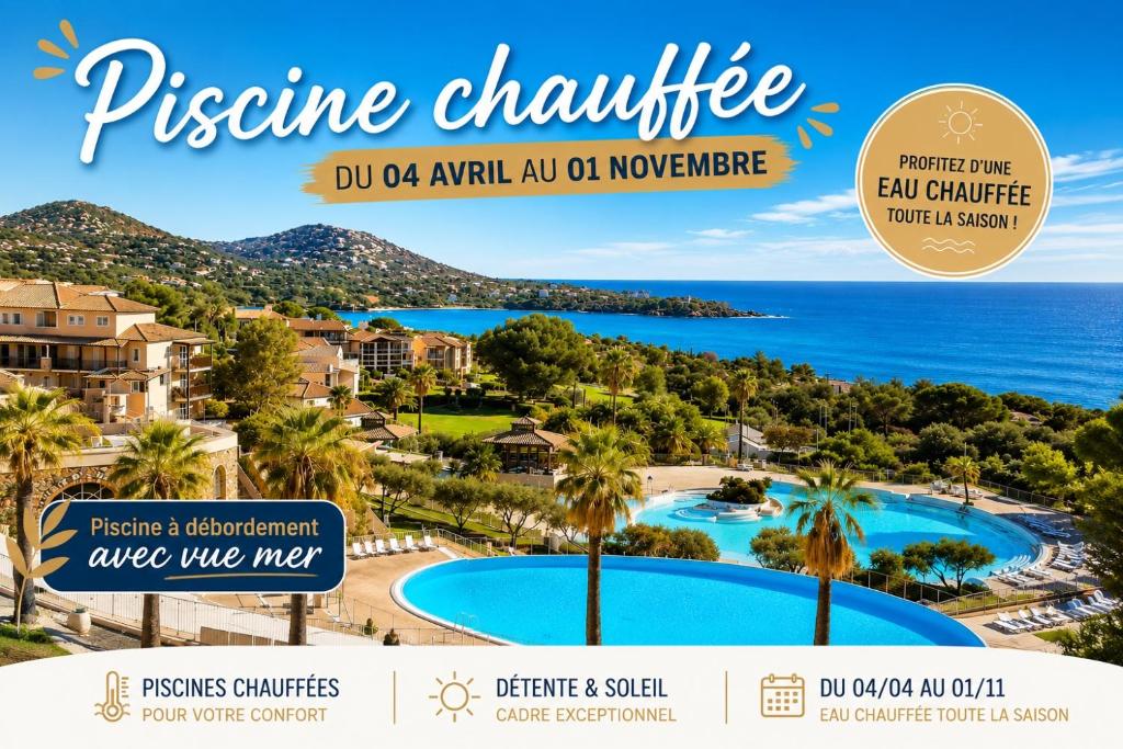 Village Vacances du Cap Estérel Appartement Premium , Jardin , Parking , Agay Saint Raphaël , Piscine Chauffée - 2