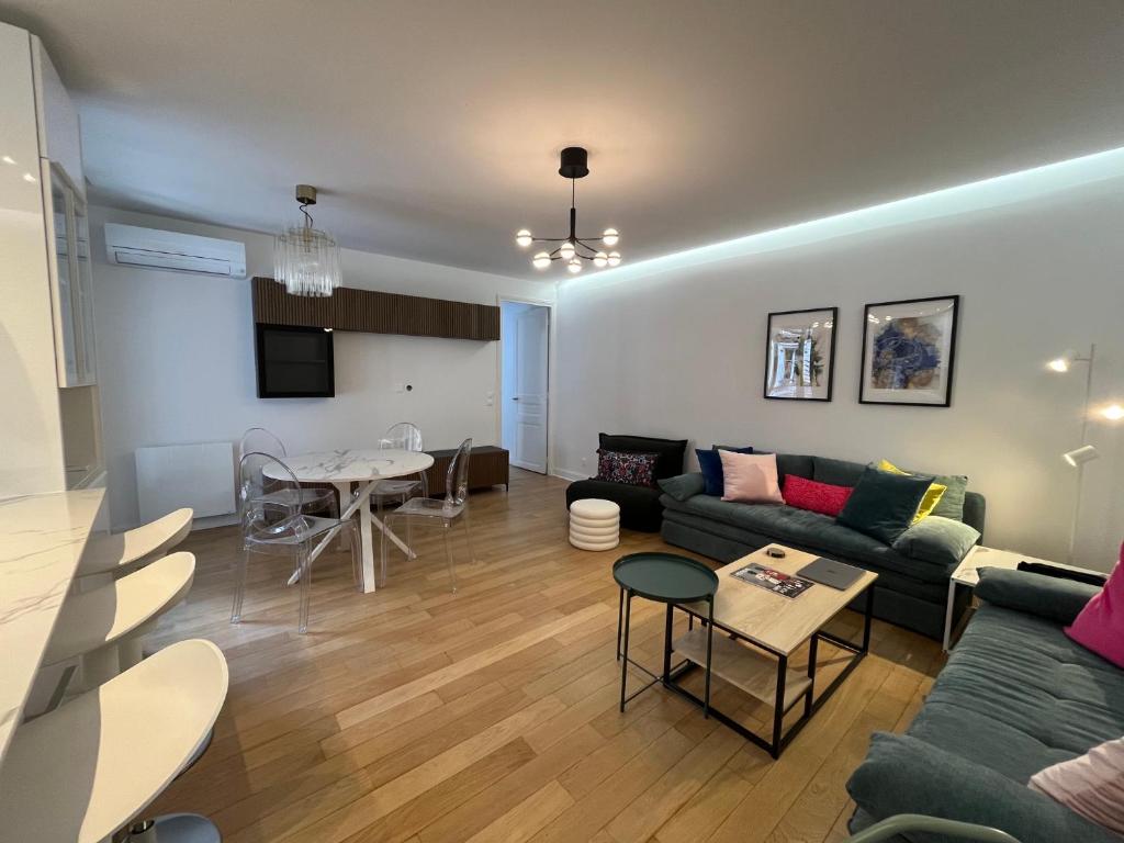 Superbe appartement neuf à Paris 16ème Quai de Seine 3 chambres - 5
