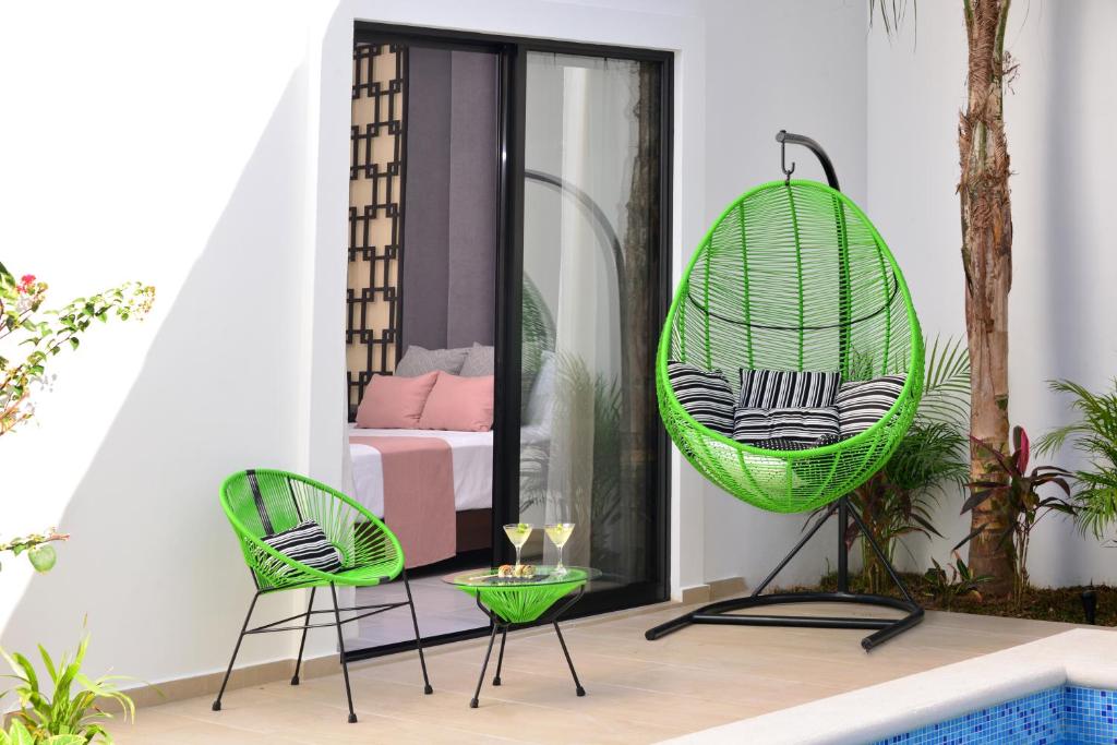 Balcony/terrace, Elements Tulum Boutique Hotel in Tulum