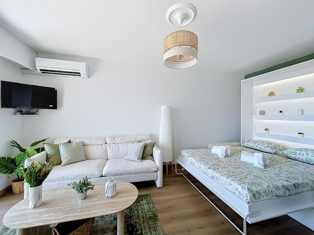 Seaside studio sea view and free parking - 4