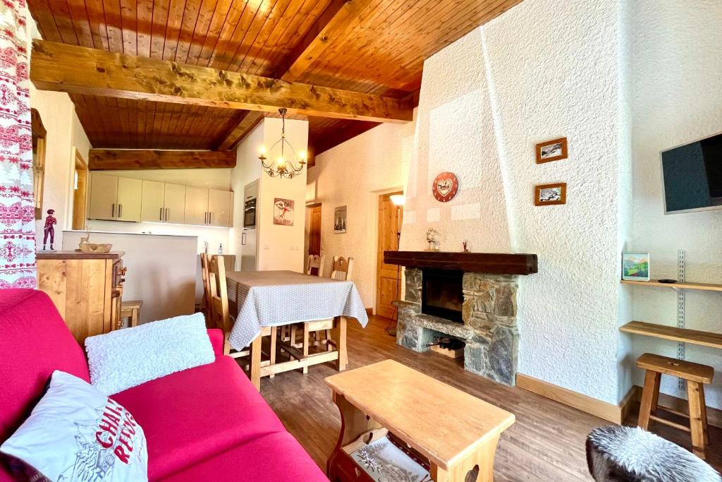 Appartement skis aux pieds avec balcon à Combloux - 4