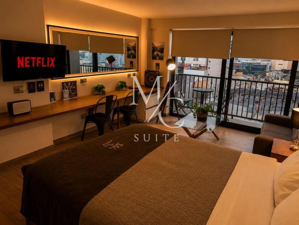 Deptos Estudios y de 2 dormitorios, Central, San Martin 2426. Sector Mall Plaza, Cowork y Factura. - 2