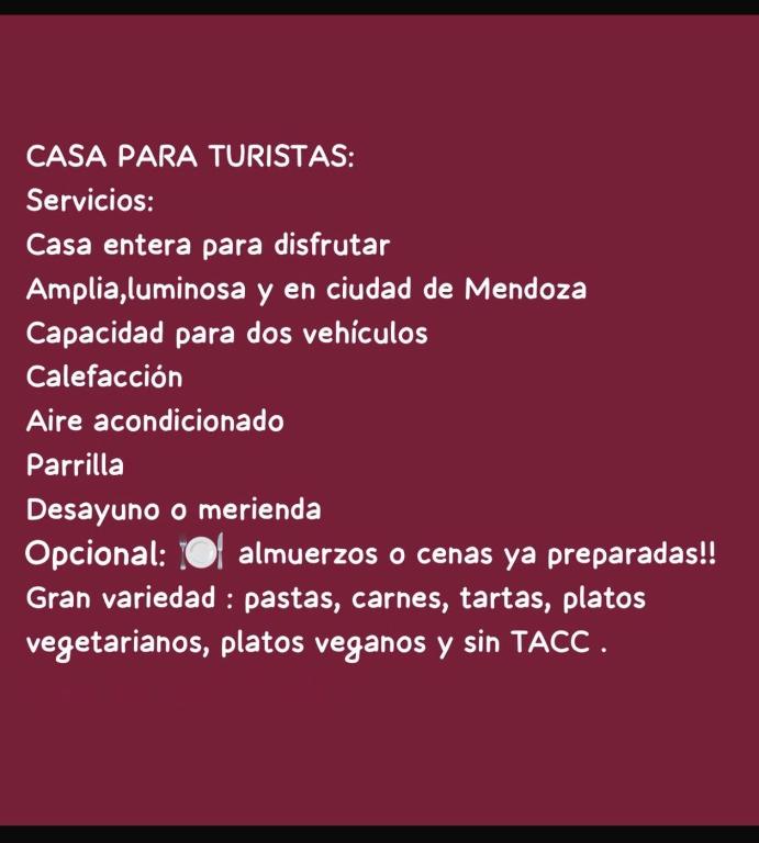 CASA HASTA 8 PERSONAS CON DESAYUNO o MERIENDA, ESTACIONAMIENTO PARA 2 AUTOS y SERVICIO OPCIONAL DE COMIDAS LISTAS - 4