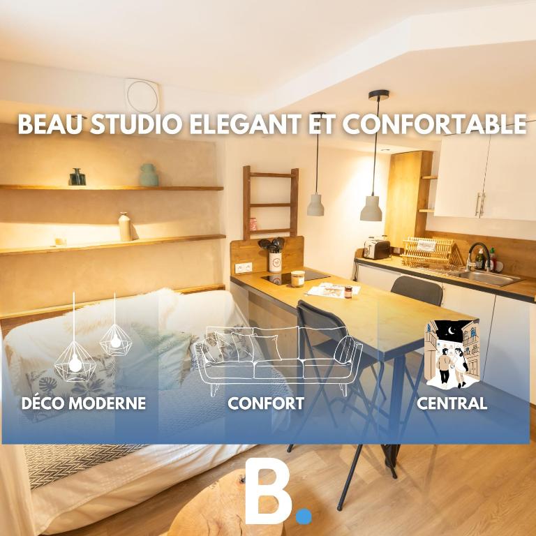 Joli studio moderne entièrement rénové - Guillestre - Risoul - Vars - 1