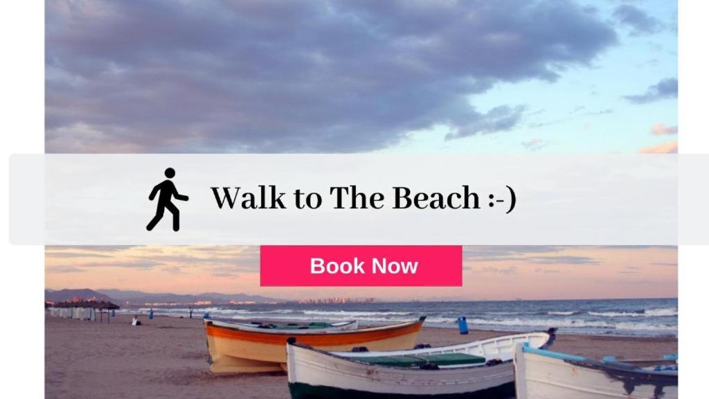 Cabanyal Beach Corner Flat - 4