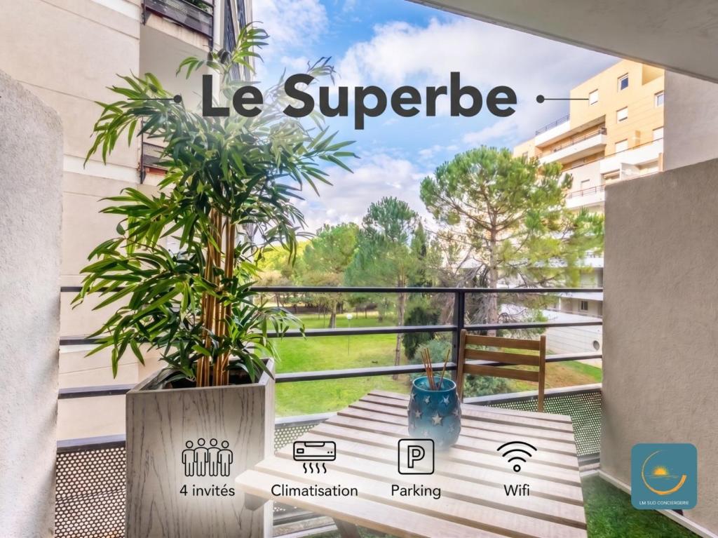 Beautiful Port Marianne Apt, Private Parking, 4 people - 1