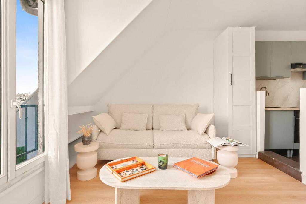 Luxe sous les toits vue Tour Eiffel - 1BDR-4P - 4