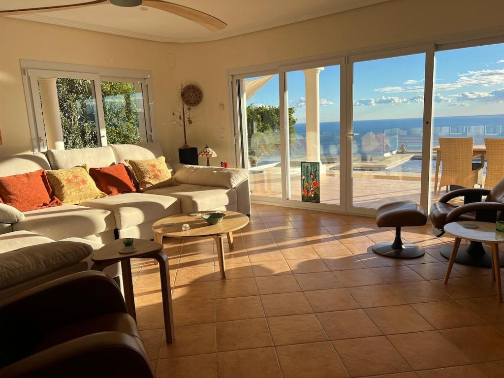 Sea View Altea Hills Solar Heated Pool 4 King Beds - 1