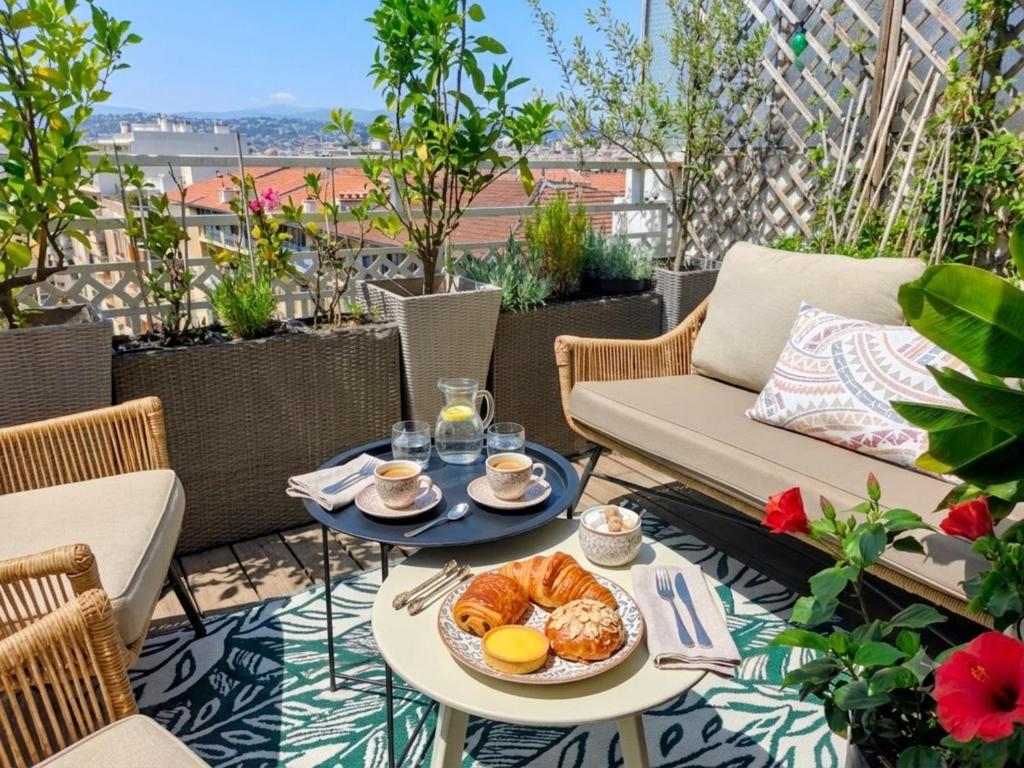 Sun Deck Terrace - Port of Nice with view and air conditioning - 2
