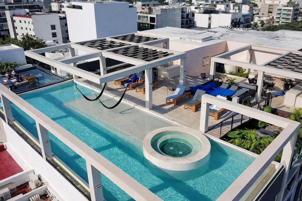 Luxury Condo for 4 Rooftop Pool Near 5th Ave playa de carmen - 1