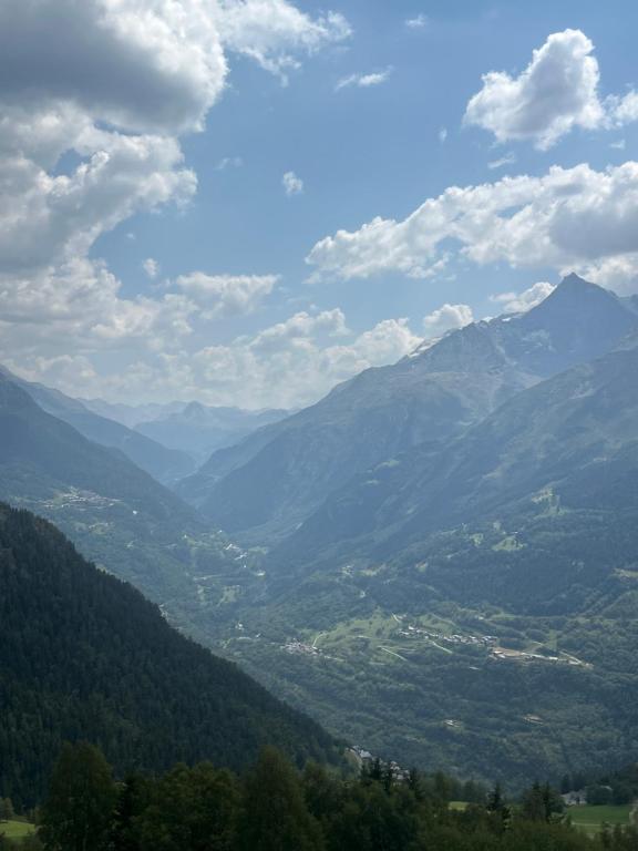 Chalet des Eucherts - La Rosiere- Appartement spacieux, 112 m2, 4 chambres pour 9-10 personnes, 300 m des pistes, parking privé, Vue exceptionnelle - 3