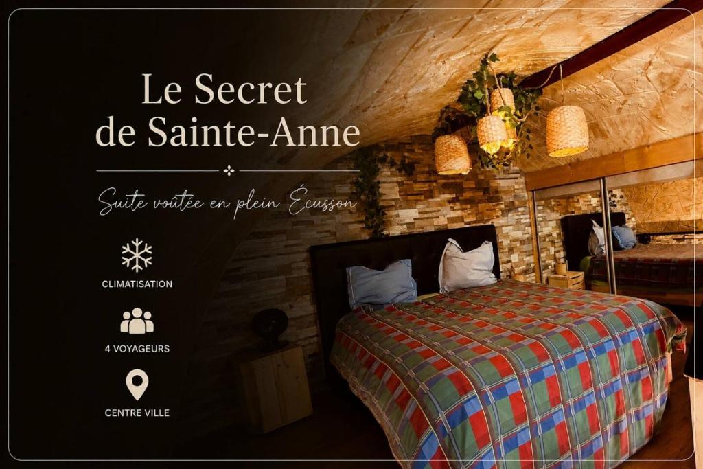 Le Secret de Sainte-Anne Écusson vaulted suite - 4