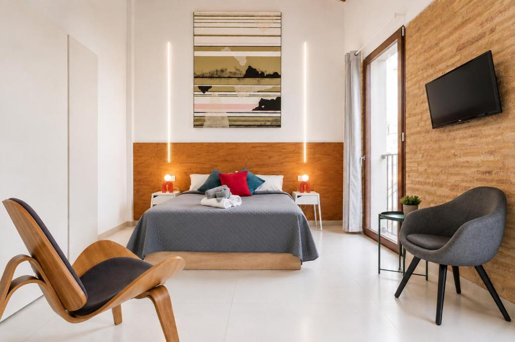 Loft elegante con techos altos en Plaza del Carmen - 1