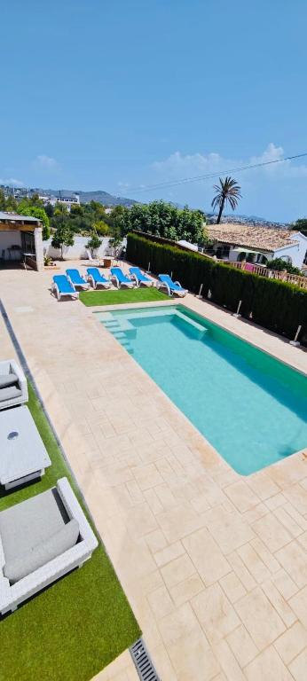 Calpe chalet privado 7 min de la playa piscina wifi parking aire barbacoa grupos - 4