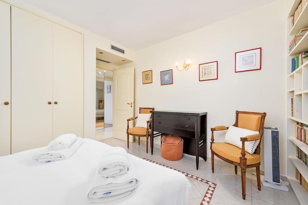 Appt standing Parking privé- Piscine 10 min croisette - 5