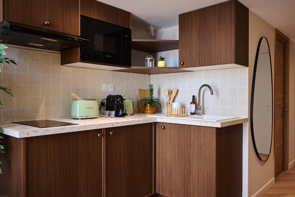 Apartment Duplex - AC - Wi-Fi - Nice center - 5