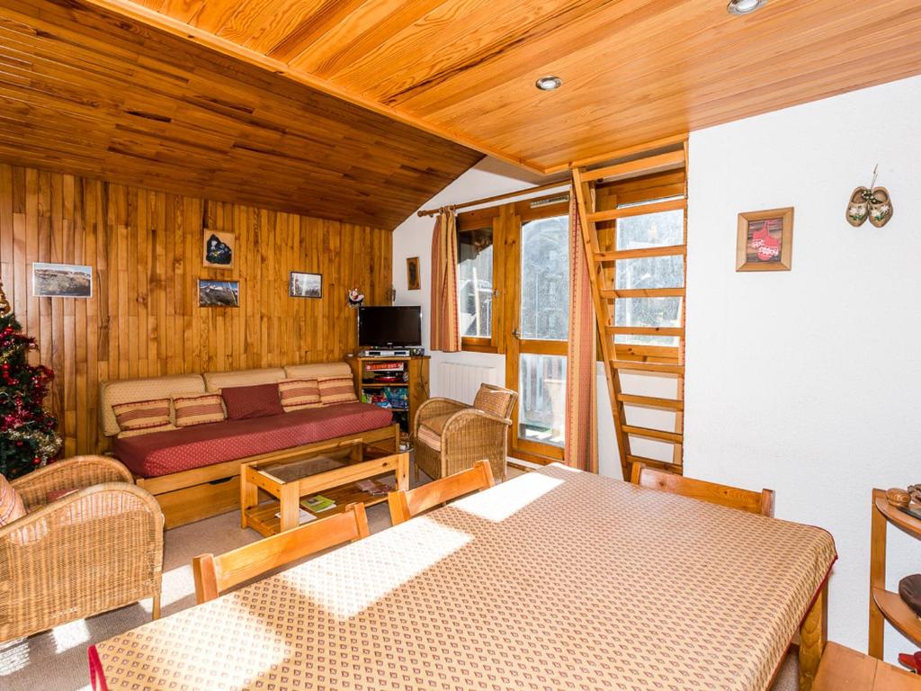 Charmant T2 Montchavin La Plagne, 36m², balcon sud, proche pistes et commerces, parking gratuit - FR-1-329-83 - 5