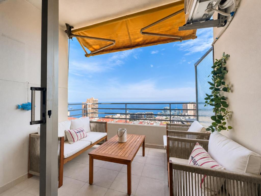 2BR Sea View Central 1 Min from Monaco - 2