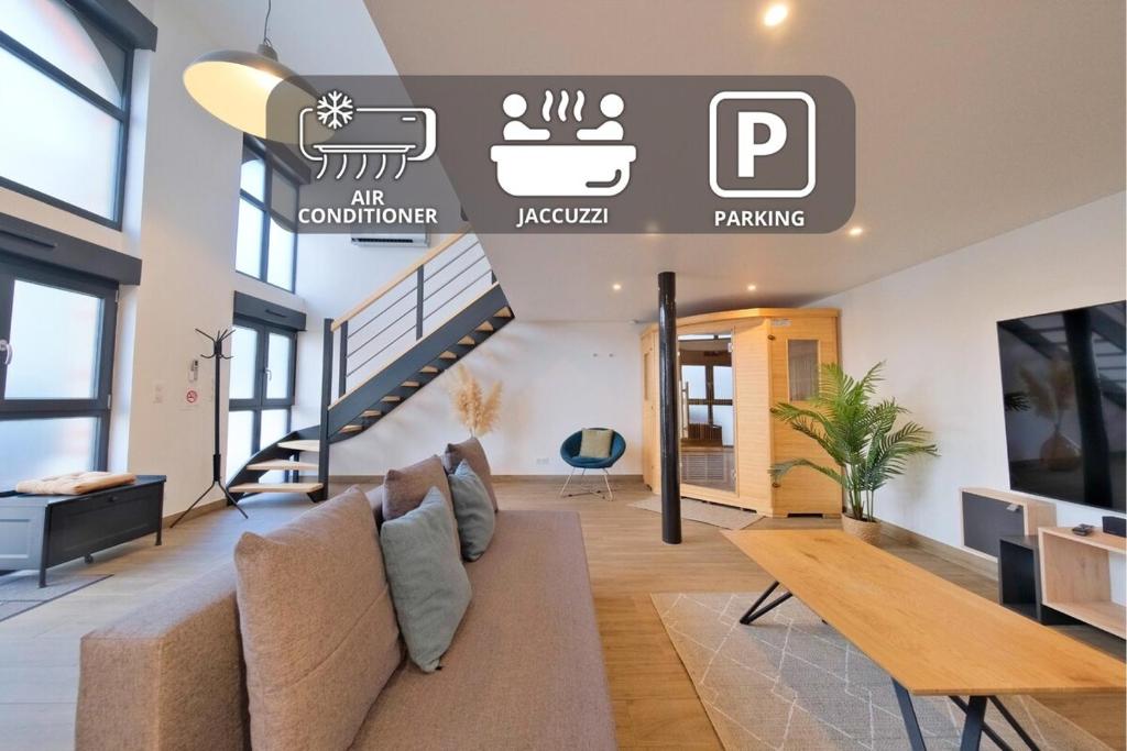 Reims City SPA - Jacuzzi - Sauna - Air conditioning - 1